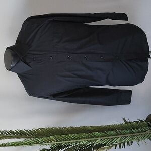 Beverly Hills Polo Club black button down dress shirt